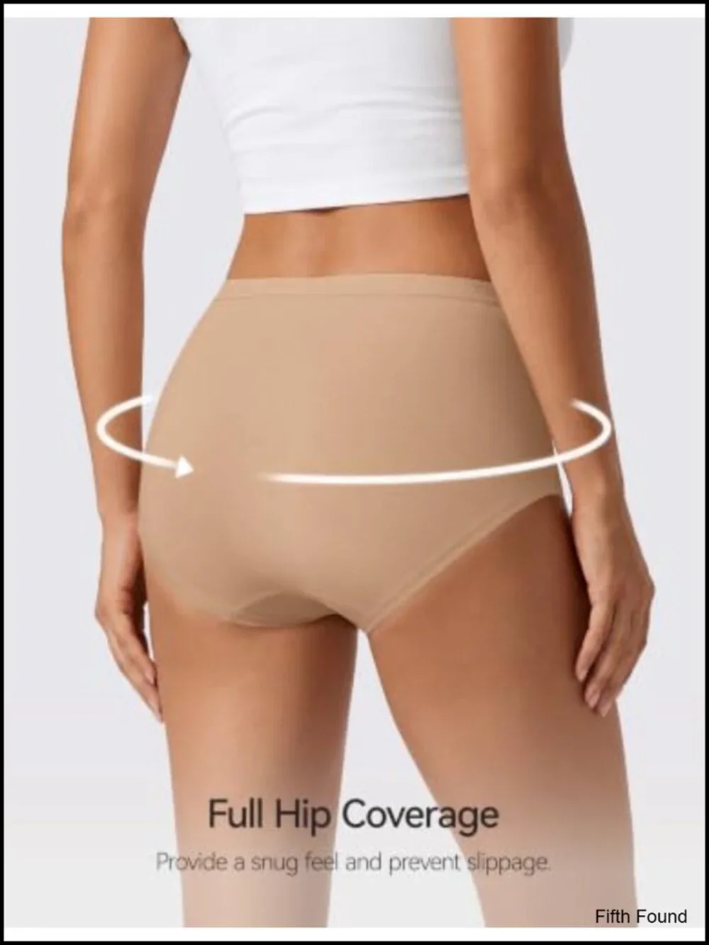 Women's Mid Waist Full Coverage Briefs 4 Pack Modal Soft Stretch Breathable